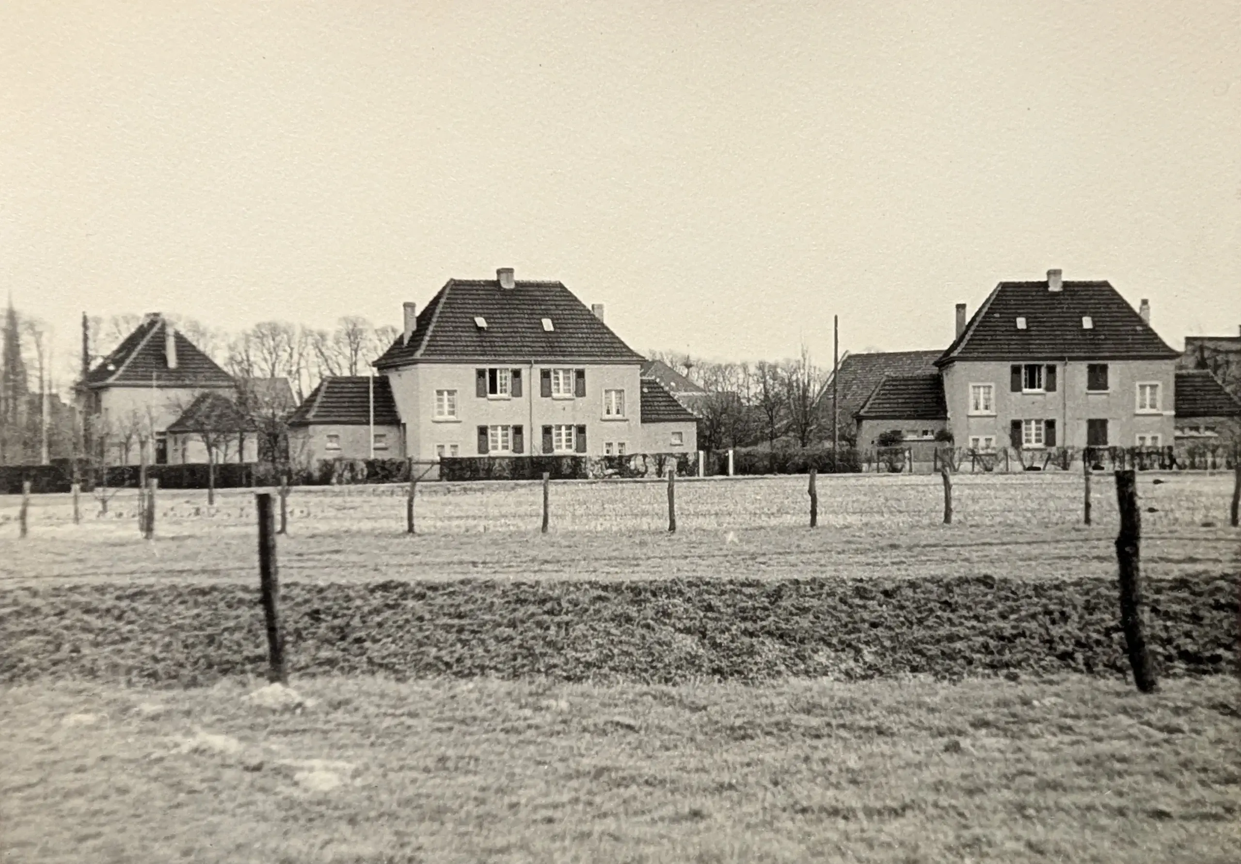 Fossastr im Jahr 1921
