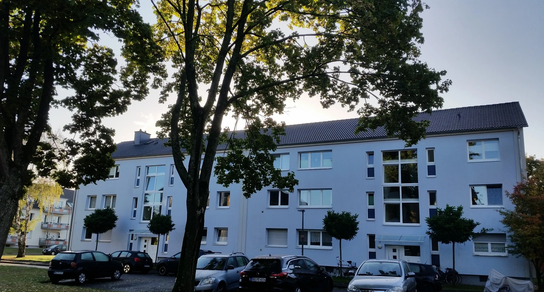 Frontansicht der Bernburger Str. 2 - 4