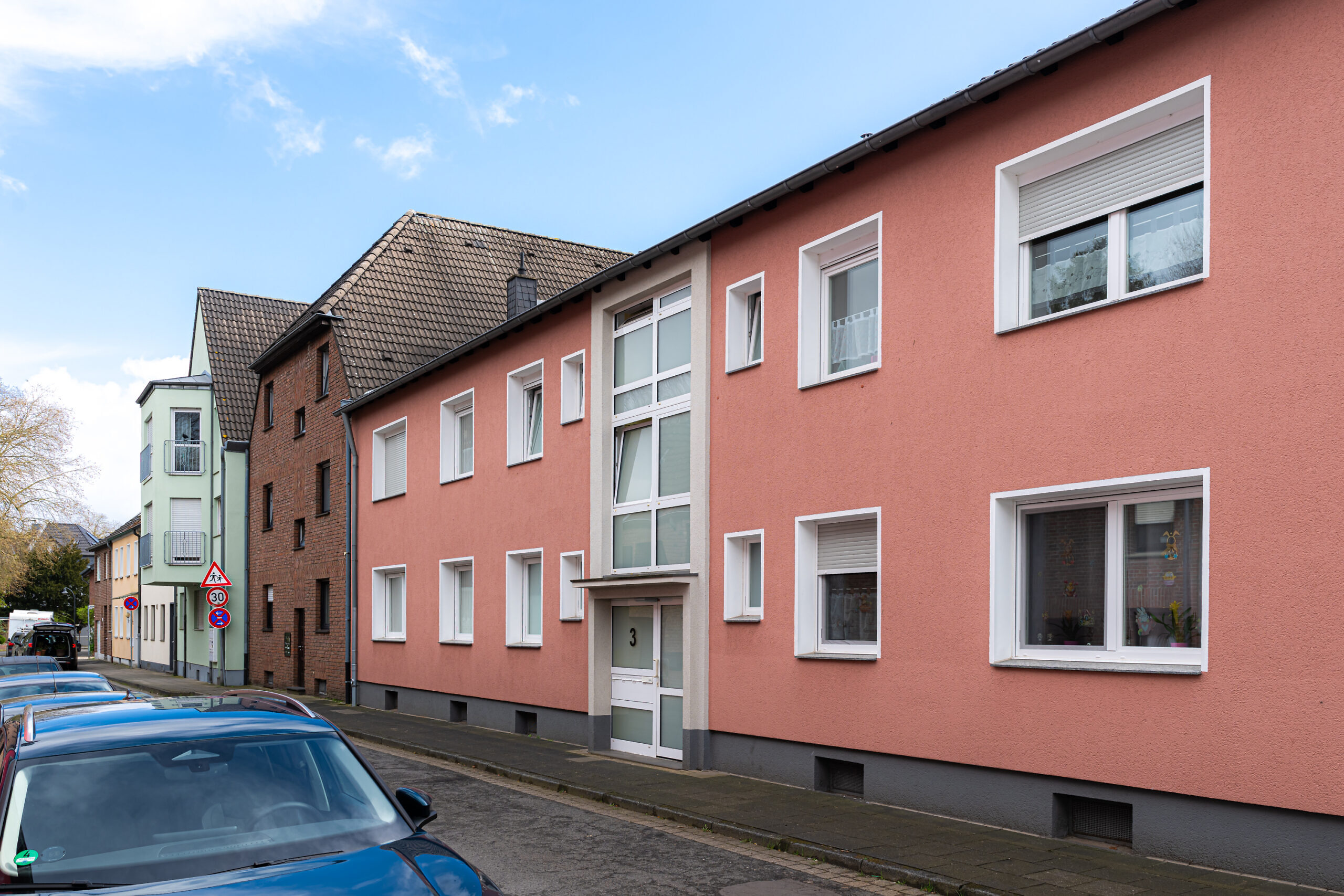 Ritterstr. 3 - Frontansicht – Wohnungsgenossenschaft EG Rheinberg